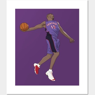 Vince Carter Dunk Posters and Art